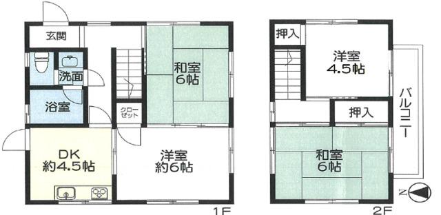  間取り図写真