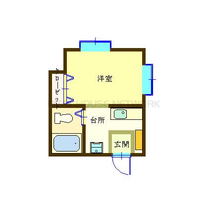 Eの間取り使用