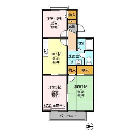  間取り図写真