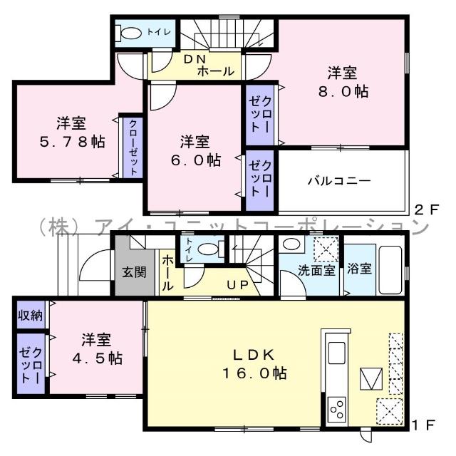 間取図です。