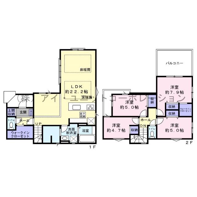間取図です。