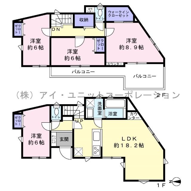 間取り図です