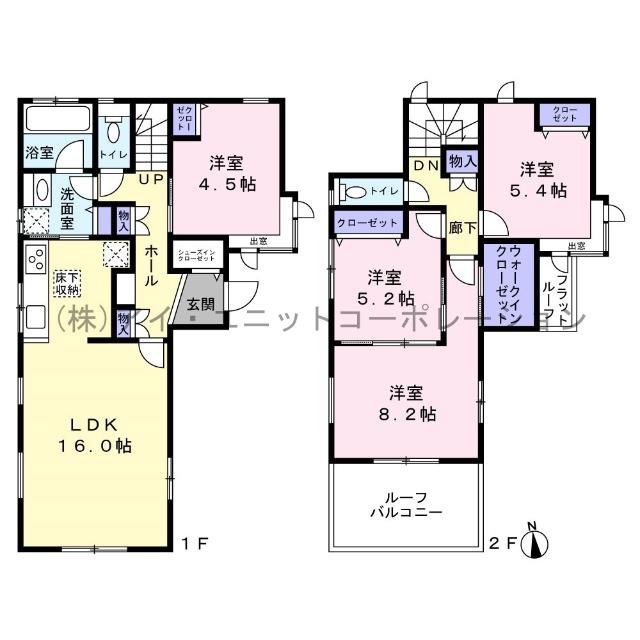 間取図です。