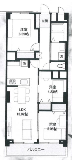 間取図です。