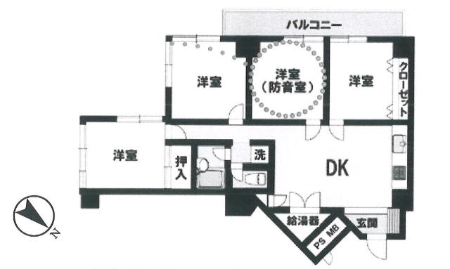 間取り図です。