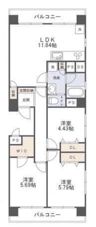 間取図です。
