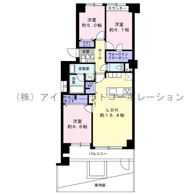間取図です。
