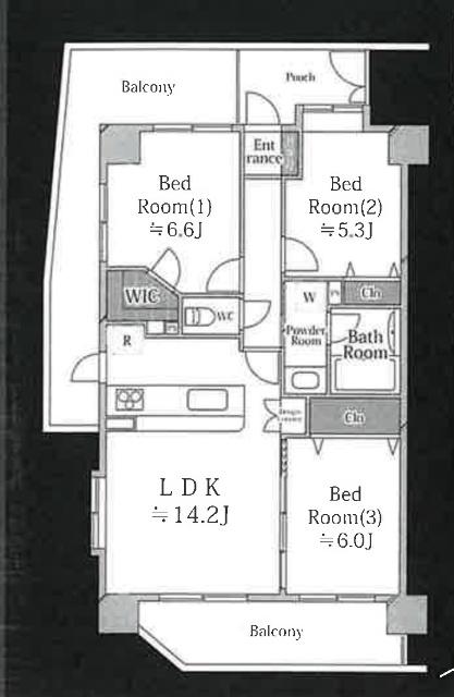 間取り図です。