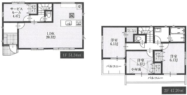 間取図です。