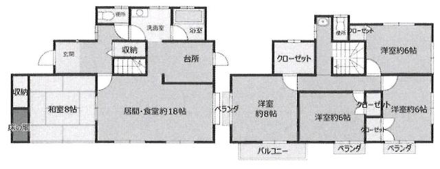 間取図です。