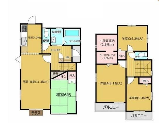 間取りです。