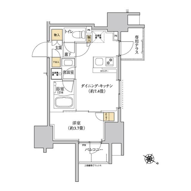  間取り図写真