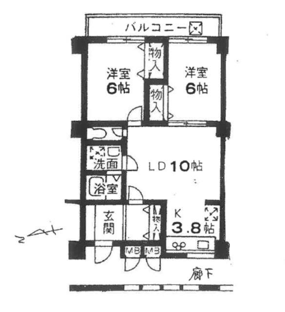  間取り図写真