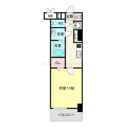 （仮）西宮北口　深津町プロジェクト 間取り図写真 間取図(平面図)