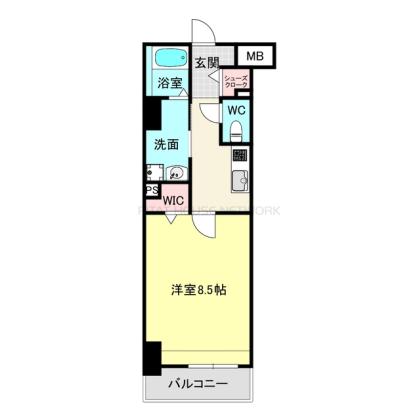 （仮）西宮北口　深津町プロジェクト 間取り図写真 間取図(平面図)