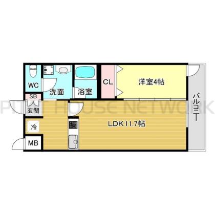 ウェルスクエア西宮甲東園 間取り図写真 間取図(平面図)