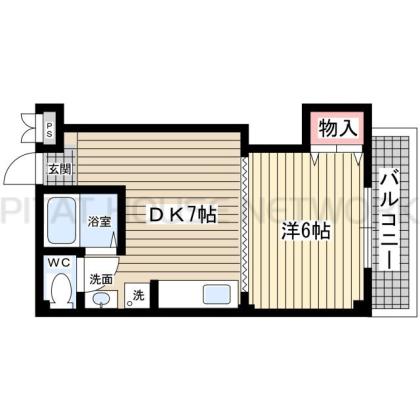 メニーローザ甲東園 間取り図写真 間取図(平面図)