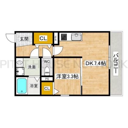 フジテラス甲東園 間取り図写真 間取図(平面図)