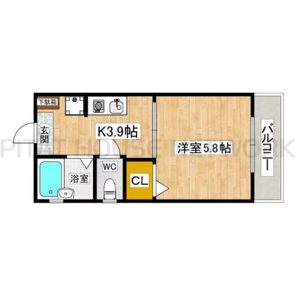 セフィラ仁川 間取り図写真 間取図(平面図)