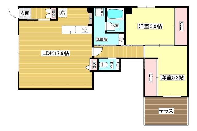 間取図(平面図)