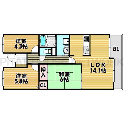 間取図(平面図)