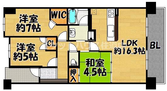 間取図(平面図)