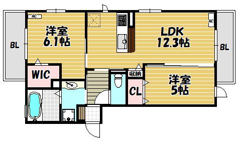 間取図(平面図)