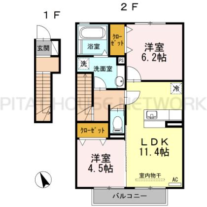  間取り図写真