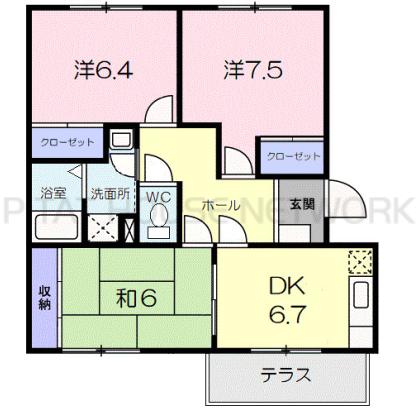  間取り図写真