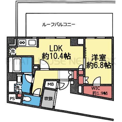 WIC付き1LDK