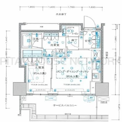 1LDK貸マンションです！