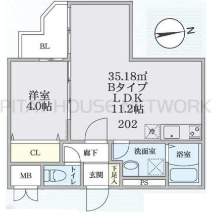 1LDK貸マンションです！