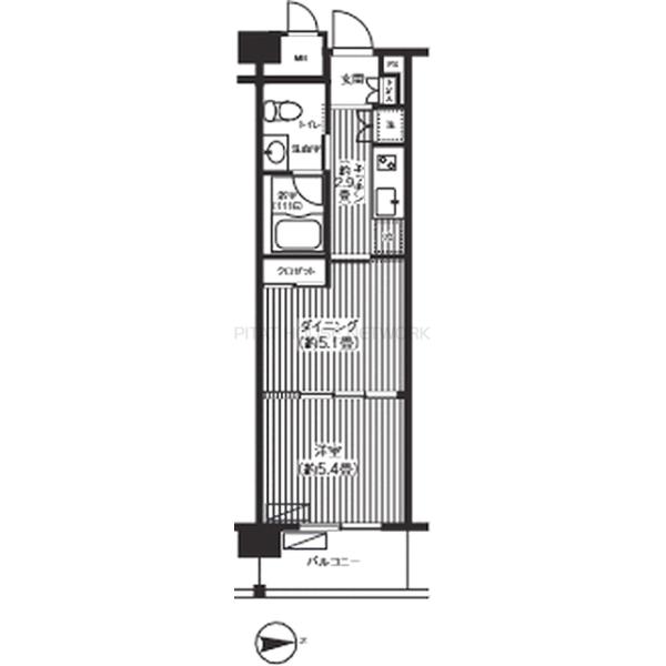 1DK貸マンションです!