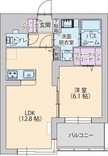 1LDK貸マンションです！
