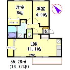  間取り図写真