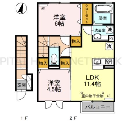  間取り図写真