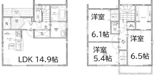  間取り図写真