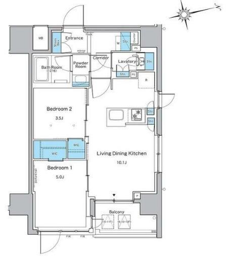 間取図(平面図)