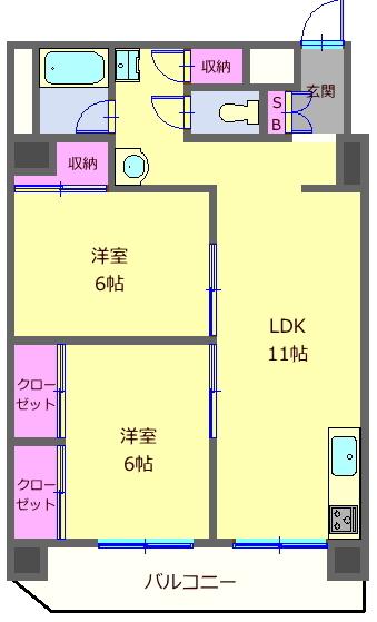 間取図(平面図)
