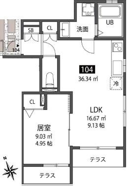 間取図(平面図)