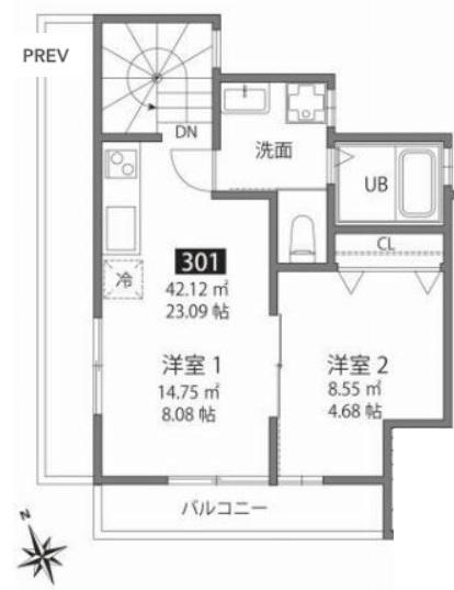 間取図(平面図)