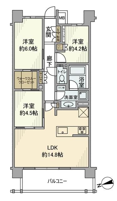 間取図(平面図)