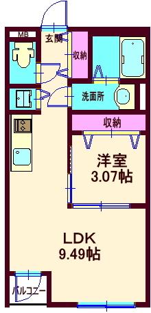 間取図(平面図)