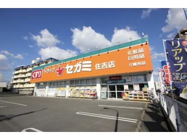 ドラッグセガミ徳島住吉店：1128m