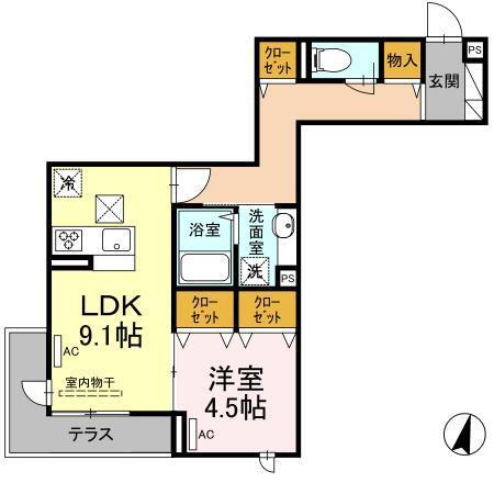 間取り図写真
