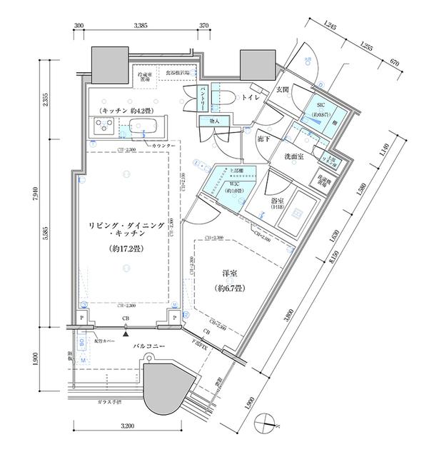  間取り図写真