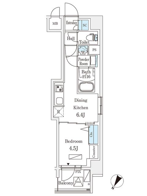  間取り図写真