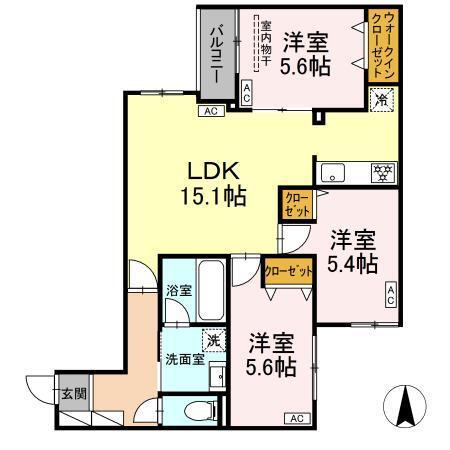  間取り図写真