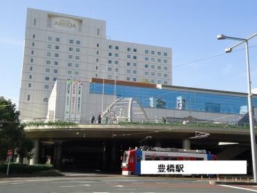 JR豊橋駅：2300m