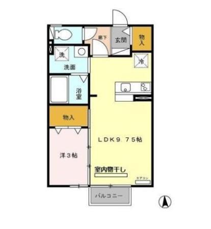  間取り図写真